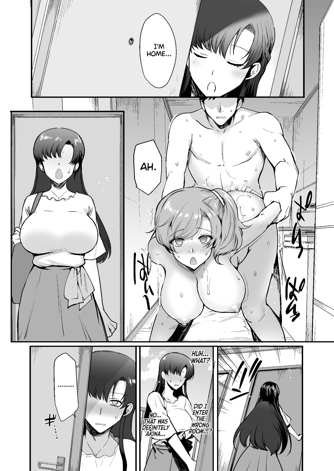 Hentai Manga Comic-My Roommates Are Way Too Lewd ~Living in a One-Room Apartment With Two Perverted Sisters~-Read-56